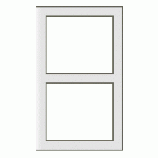 Part 3854 White Window 1 x 2 x 3 Pane 